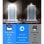 Luz Solar de Pared Autrucker 248 LED con Sensor de Movimiento IP65 6 Pack