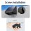 Pack 6 Lampes Solaires LED Autrucker Blanche Chaude Extérieur