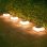 Poste de Luz Solar Autrucker Cálida para Patios, Vallas y Jardines