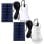 Lámpara LED Solar Portátil Autrucker Impermeable con Carga USB