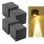 Apliques Solares Autrucker Lote 4 IP65 Luz Cálida Control Inteligente