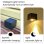 Apliques Solares Autrucker Lote 4 IP65 Luz Cálida Control Inteligente