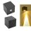 Apliques Solares Autrucker Lote 2 IP65 Luz Cálida Control Inteligente