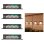 Luz Solar de Pared Autrucker 3 LED Impermeable IP65 Cálida con Sensor Automático