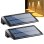 Pack 2 Luces Solares para Valla Autrucker 80 lm Blanco Cálido IP65