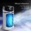 Mini USB-Ventilator Autrucker Tragbar Leise Luftbefeuchter mit Timer