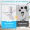 Deckenventilator mit Licht Autrucker 20W 107cm 6 Stufen LED Fernbedienung Winterbetrieb