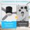 Deckenventilator mit Licht Autrucker 20W 107cm 6 Stufen Leise Fernbedienung