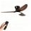 Deckenventilator mit Licht Autrucker 40'' LED 6 Stufen DC-Motor Leise Reversibel Fernbedienung