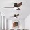 Deckenventilator mit Licht Autrucker 40'' LED 6 Stufen DC-Motor Leise Reversibel Fernbedienung