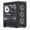 PC-Gehäuse Aerocool D501A Midi Tower Schwarz mit RGB-Beleuchtung