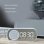 Reloj Despertador Digital Bluetooth 5.0 Altavoz HiFi Espejo Doble Alarma Autrucker