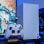 Figura Gaming Cable Guys Minecraft Steve con Armadura de Diamante Soporte para Mando y Smartphone