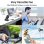 Mini Ventilador Autrucker Portátil 1W 4 Velocidades Humidificador Clip 360° Batería 1200mAh