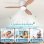 Deckenventilator mit Licht Autrucker 20W 107cm 6 Stufen DC Fernbedienung Winterbetrieb
