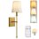 Aplique Pared Autrucker Mando 3 Couleurs Réglable Écran Tissu Blanc Base E27