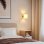Lampe Murale Autrucker E27 avec Abat-jour en Verre