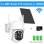 Cámara IP Autrucker 4MP Exterior Visión Nocturna Panel Solar Audio Bidireccional Rotación PTZ