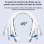 Mini Nackenventilator Autrucker 5 Stufen Bladeless 2400mAh USB-C Ultra Leise