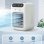 Mini Ventilador Humidificador Autrucker USB 500ml 3 Velocidades Ultra Silencioso Portátil