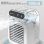 Mini Ventilador Humidificador Autrucker USB 500ml 3 Velocidades Ultra Silencioso Portátil