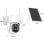 Caméra de surveillance 4MP Autrucker Vision nocturne extérieure Panneau solaire Audio bidirectionnel Détection humaine