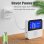 Sensor de temperatura y humedad Autrucker Wifi con sonda impermeable y control por voz