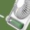 Mini Ventilador Autrucker 3600mAh 5 Velocidades Ultra Silencioso Pantalla LED Inclinación 180°