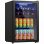 Frigorífico Mini Rolipo Silencioso 68,5cm 70L Negro Puerta Vidrio UV