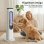 Ventilatore a Colonna Senza Pale Rolipo Silenzioso 3 Velocità Oscillazione 50° Telecomando