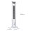 Ventilatore a Colonna Rolipo 60W 3 Velocità Nebulizzatore Telecomando Bianco