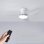 Deckenventilator mit Licht Autrucker 40'' LED 6 Stufen Fernbedienung Leise