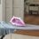 Plancha a vapor Braun TexStyle 5 SI 5225 2500 W 200 g/min Rosa/Blanco