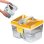 Aspirateur sans Sac Thomas Perfect Air Animal Pure 1700W HEPA 1,8L Blanc Jaune
