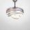 Ventilador de Techo con Luz Bel Air Sfera 72W 108cm 6 Velocidades Motor DC Aspas Retráctiles Mando