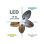 Ventilador de Techo con Luz FARELEK Makani 18W 132cm 6 Velocidades Motor DC Silencioso Mando Temporizador