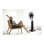 Standventilator mit Vernebler Oceanic OCEAVB70B1 70W 44cm 3 Stufen Fernbedienung Timer Oszillation 80°