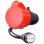 Adaptador go-e CH-04-02 1 toma 16 A IP55 para carga interior con cable 0,3 m