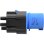 Adaptador de enchufe NRGkick 16A 3 polos azul para carga de vehículos eléctricos