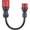 Adattatore go-e per Gemini flex 22 kW, CEE rosso trifase 32A a 16A