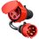 Adattatore go-e per Gemini flex 22 kW, CEE rosso trifase 32A a 16A