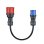 Conjunto de adaptadores para carregador go-e Gemini flex 11 kW, 3 peças