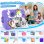Cámara Instantánea Rolipo X7D Flash Automático Impresión Rápida SD 32GB Violeta