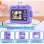 Cámara Instantánea Rolipo X7D Flash Automático Impresión Rápida SD 32GB Violeta