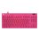 Clavier Logitech G PRO X TKL magnétique rapide RGB QWERTZ allemand rose