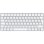 Clavier Apple Magic Keyboard sans fil rechargeable anglais QWERTY blanc