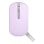 Ratón ASUS Marshmallow MD100 RF Wireless Bluetooth 1600 DPI Púrpura Ambidiestro