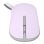 Ratón ASUS Marshmallow MD100 RF Wireless Bluetooth 1600 DPI Púrpura Ambidiestro