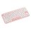 Teclado ASUS Marshmallow KW100 inalámbrico tijera compacto 75% QWERTZ alemán rosa