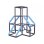 Parc d'escalade Simba Kraxxl The Tower 140 cm plastique pour enfants 3-7 ans